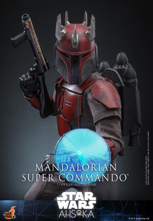 Star Wars: Ahsoka TMS127 Mandalorian Super Commando 1/6th Scale Collectible Figure Gallery Image 13