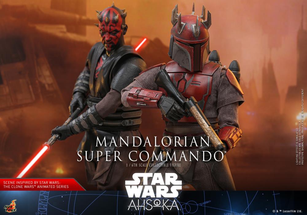 Star Wars: Ahsoka TMS127 Mandalorian Super Commando 1/6th Scale Collectible Figure Gallery Image 15