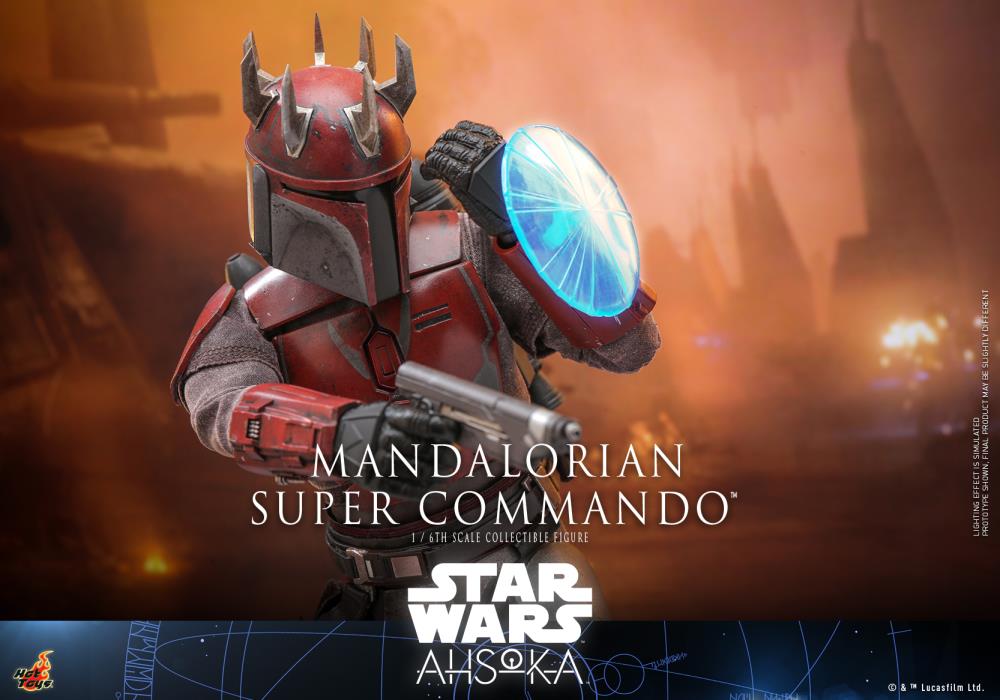 Star Wars: Ahsoka TMS127 Mandalorian Super Commando 1/6th Scale Collectible Figure Gallery Image 19