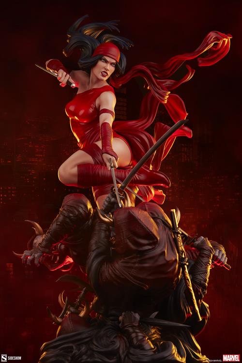 Marvel Premium Format Elektra Statue Gallery Image 6