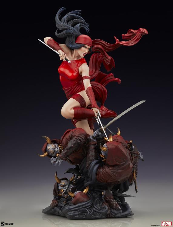 Marvel Premium Format Elektra Statue Gallery Image 8