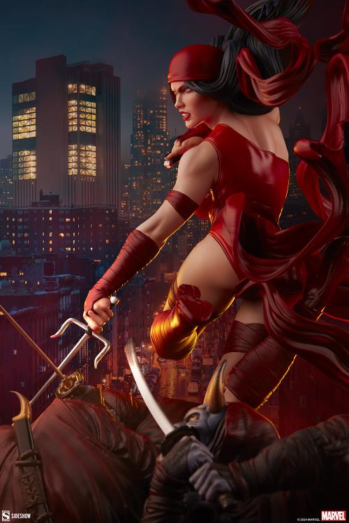 Marvel Premium Format Elektra Statue Gallery Image 5