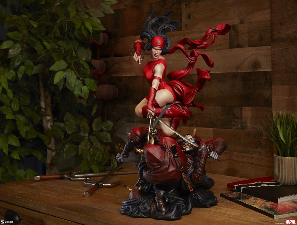 Marvel Premium Format Elektra Statue Gallery Image 19