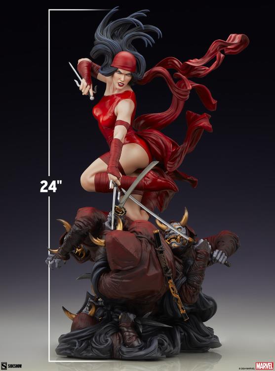 Marvel Premium Format Elektra Statue Gallery Image 7
