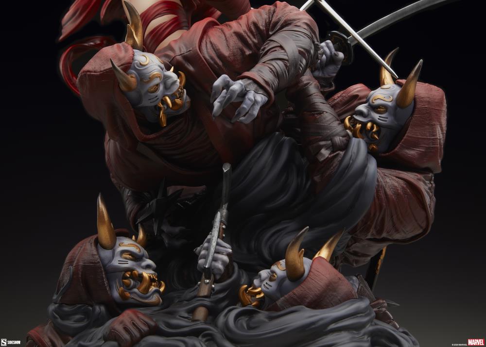 Marvel Premium Format Elektra Statue Gallery Image 14