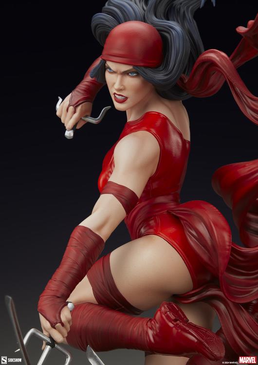 Marvel Premium Format Elektra Statue Gallery Image 13