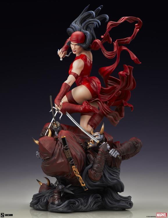 Marvel Premium Format Elektra Statue Gallery Image 11