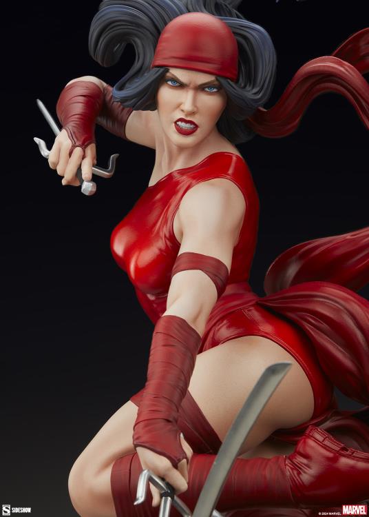 Marvel Premium Format Elektra Statue Gallery Image 12