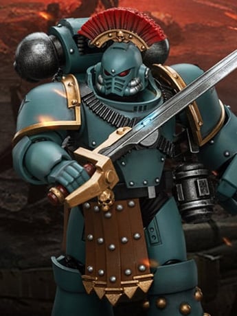 JOYTOY 1/18 Action Figure Warhammer 40k Thousand Sons Legion MK IV Tactical Squad Sergente con Power Fist Pre-Order Regali da collezione, giocattoli per bambini dai 15 anni in su e adulti