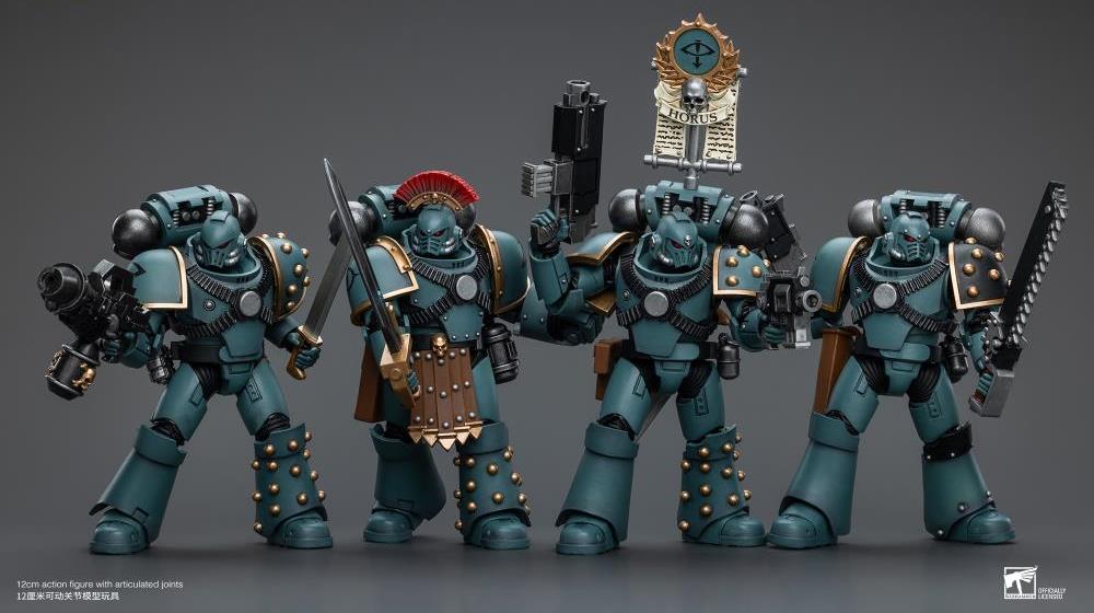 Warhammer: The Horus Heresy Sons of Horus MKIV Tactical Squad Legionary with Legion Vexilla 1/18 Scale Action Figure Gallery Image 10