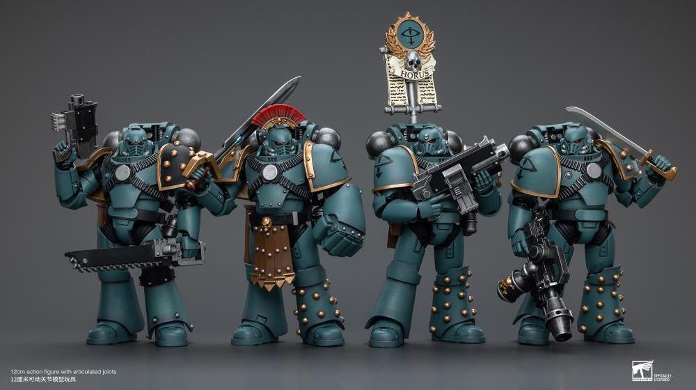 Warhammer: The Horus Heresy Sons of Horus MKIV Tactical Squad Legionary with Legion Vexilla 1/18 Scale Action Figure Gallery Image 11