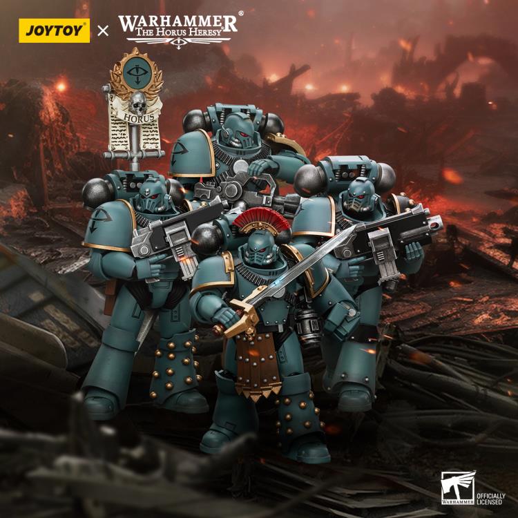 Warhammer: The Horus Heresy Sons of Horus MKIV Tactical Squad Legionary with Flamer 1/18 Scale Action Figure Gallery Image 9