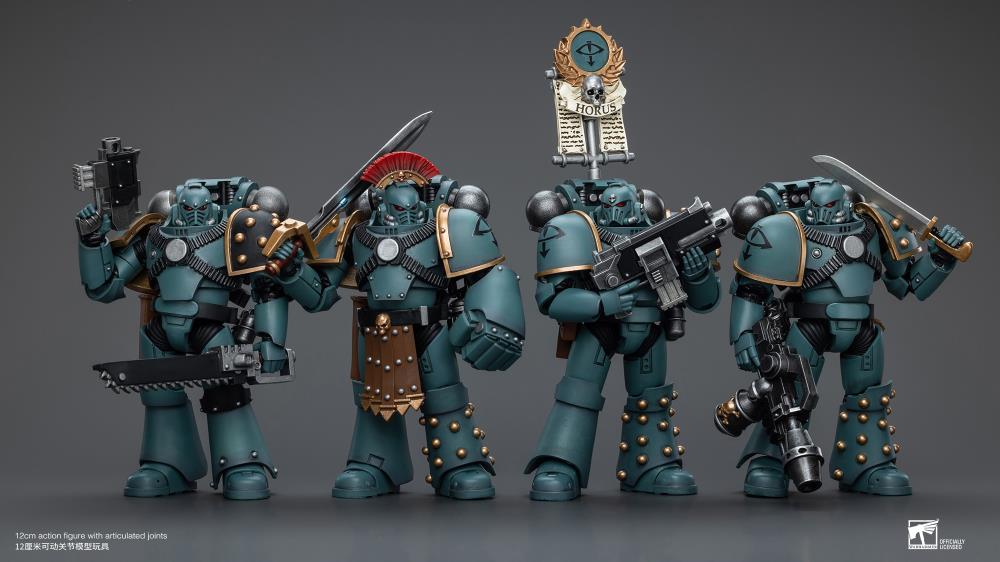Warhammer: The Horus Heresy Sons of Horus MKIV Tactical Squad Legionary with Bolter 1/18 Scale Action Figure Gallery Image 11