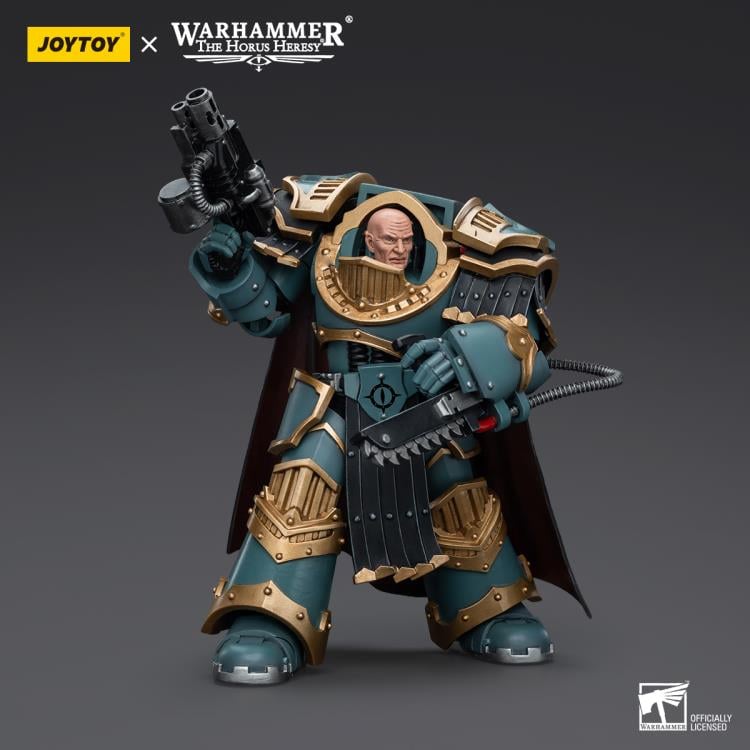 Warhammer: The Horus Heresy Sons of Horus Legion Praetor in Cataphractii Terminator Armour 1/18 Scale Action Figure Gallery Image 7
