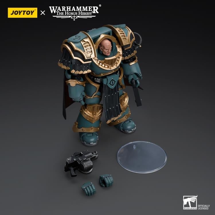 Warhammer: The Horus Heresy Sons of Horus Legion Praetor in Cataphractii Terminator Armour 1/18 Scale Action Figure Gallery Image 8