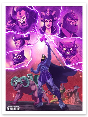 Masters of the Universe: Revelation Villains Limited Edition Giclee