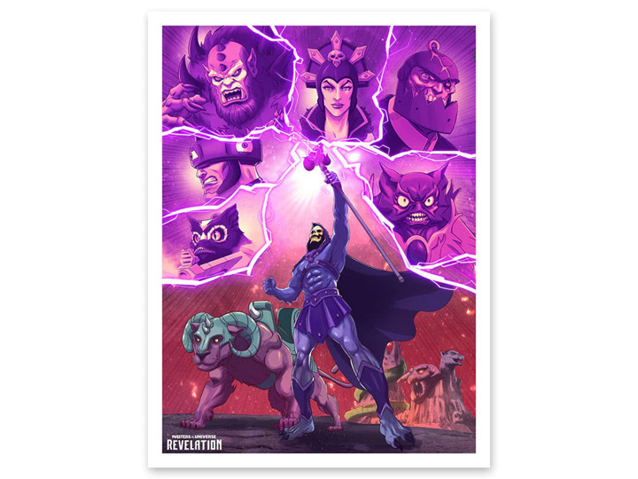 Masters of the Universe: Revelation Villains Limited Edition Giclee Gallery Image 1