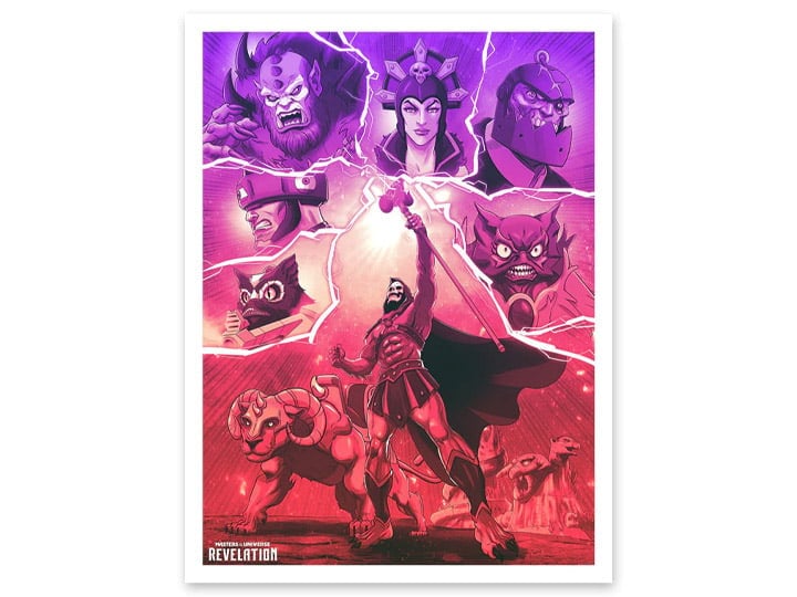 Masters of the Universe: Revelation Villains (Variant) Limited Edition Giclee Gallery Image 1