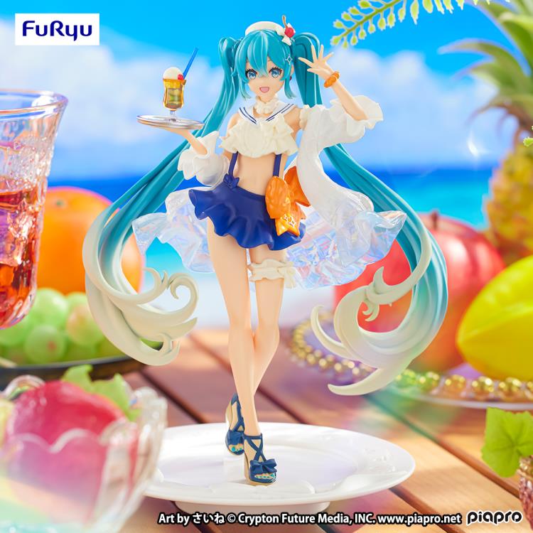 Vocaloid SweetSweets Series Hatsune Miku (Tropical Juice Color Ver.) Exceed Creative Figure Gallery Image 3