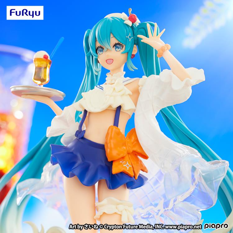 Vocaloid SweetSweets Series Hatsune Miku (Tropical Juice Color Ver.) Exceed Creative Figure Gallery Image 5