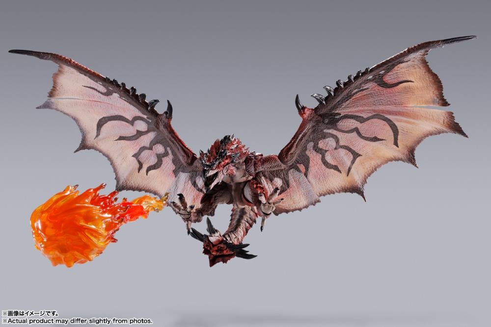 Monster Hunter S.H.MonsterArts Rathalos (20th Anniversary Edition) Gallery Image 5