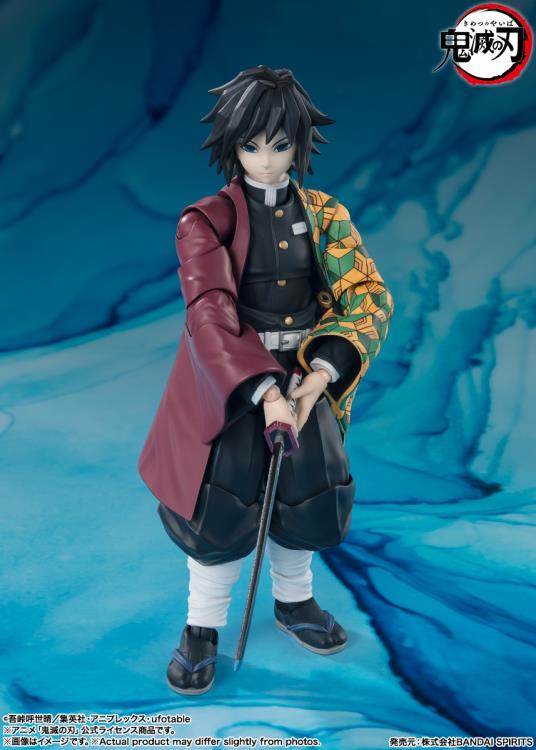 Demon Slayer: Kimetsu no Yaiba S.H.Figuarts Giyu Tomioka Action Figure Gallery Image 7