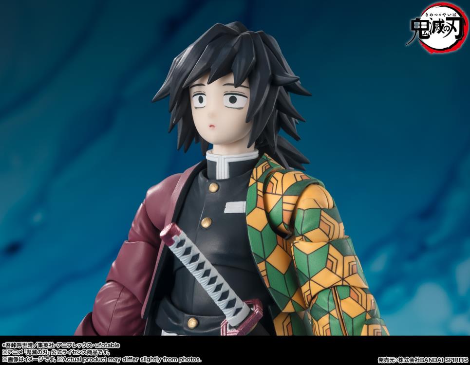 Demon Slayer: Kimetsu no Yaiba S.H.Figuarts Giyu Tomioka Action Figure Gallery Image 10
