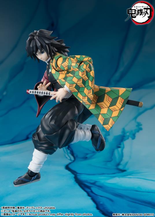 Demon Slayer: Kimetsu no Yaiba S.H.Figuarts Giyu Tomioka Action Figure Gallery Image 9