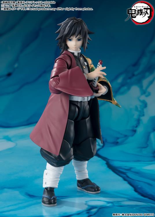 Demon Slayer: Kimetsu no Yaiba S.H.Figuarts Giyu Tomioka Action Figure Gallery Image 5