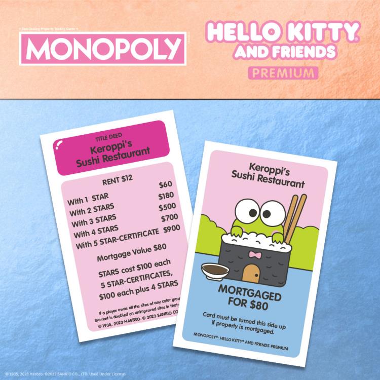 Monopoly: Hello Kitty and Friends Premium Edition Gallery Image 5