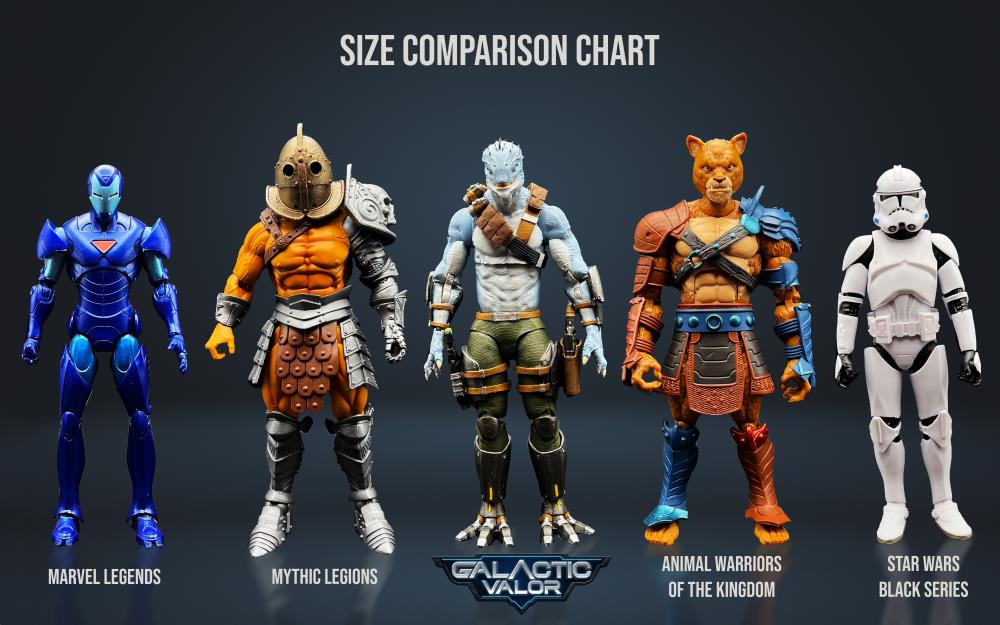 Galactic Valor Tygron Deluxe 1/12 Scale Action Figure Gallery Image 12