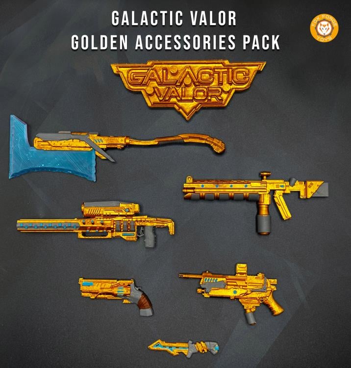 Galactic Valor 1/12 Scale Golden Accessories Pack Gallery Image 3