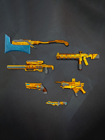 Galactic Valor 1/12 Scale Golden Accessories Pack Gallery Image 2