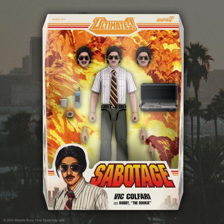 Beastie Boys ULTIMATES! Vic Colfari (Sabotage) Action Figure Gallery Image 5