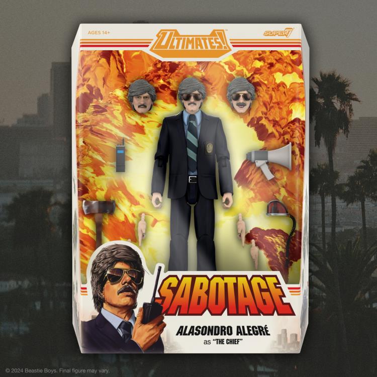 Beastie Boys ULTIMATES! Alasondro Alegré (Sabotage) Action Figure Gallery Image 6