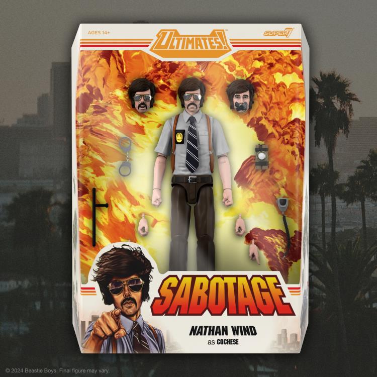 Beastie Boys ULTIMATES! Nathan Wind (Sabotage) Action Figure Gallery Image 5