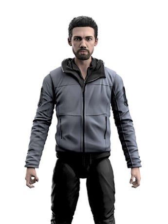 The Expanse James Holden 1/10 Scale Action Figure Gallery Image 2