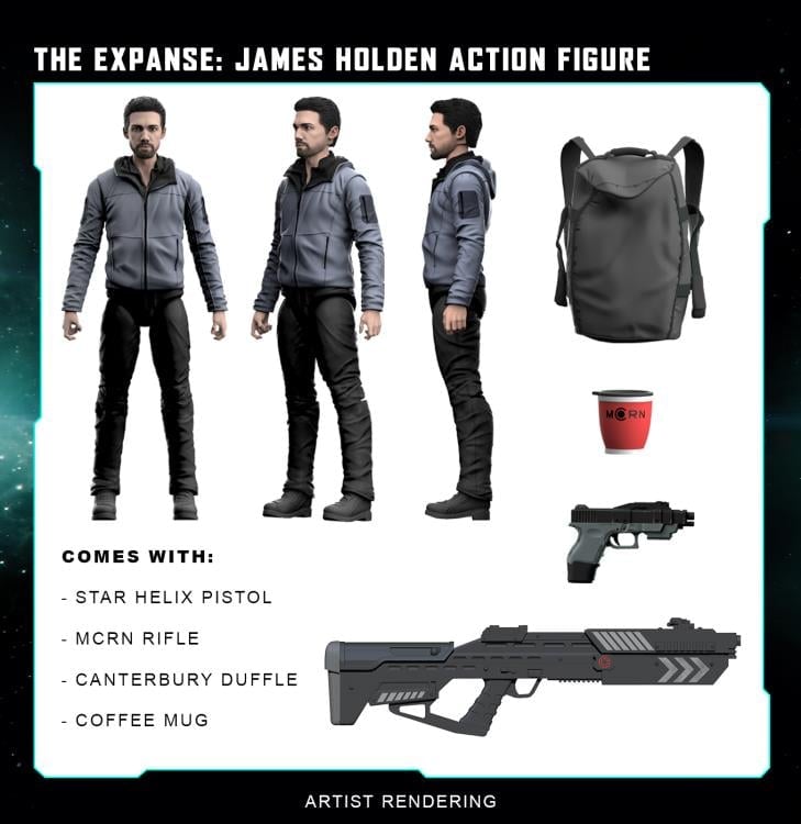 The Expanse James Holden 1/10 Scale Action Figure Gallery Image 3