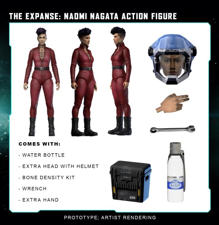 The Expanse Naomi Nagata 1/10 Scale Action Figure Gallery Image 3