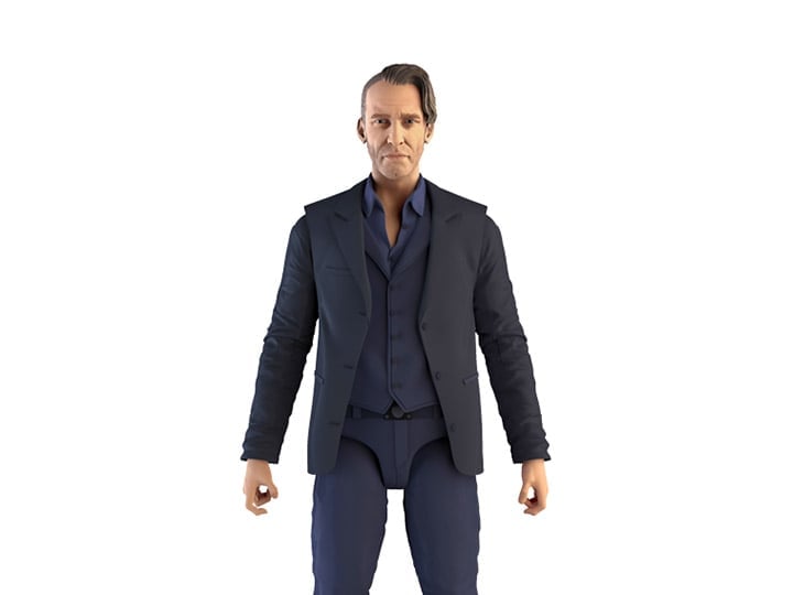 The Expanse Detective Josephus Miller 1/10 Scale Action Figure