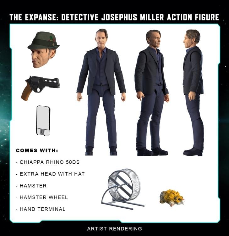 The Expanse Detective Josephus Miller 1/10 Scale Action Figure Gallery Image 3
