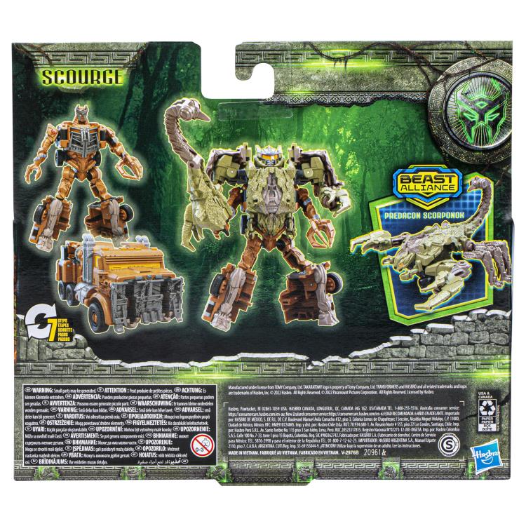 Transformers: Rise of the Beasts Beast Alliance Beast Combiners Scourge & Scorponok Two-Pack Gallery Image 12
