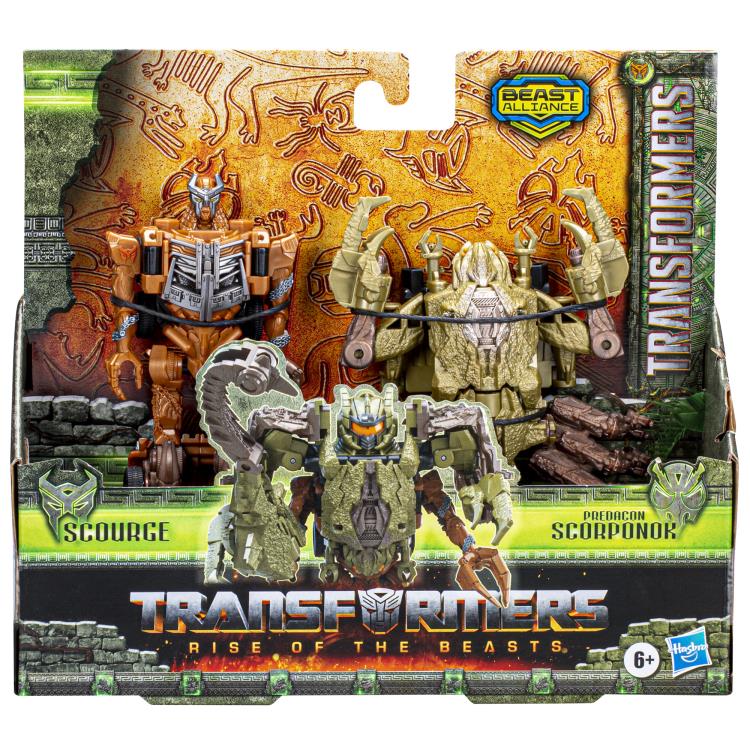 Transformers: Rise of the Beasts Beast Alliance Beast Combiners Scourge & Scorponok Two-Pack Gallery Image 11