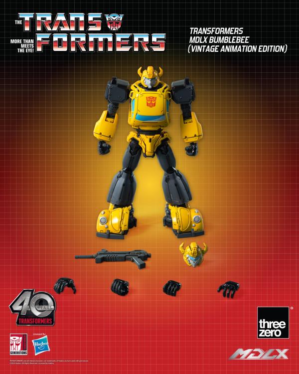 Transformers MDLX Articulated Figure Series Bumblebee (Vintage Animation) BBTS Exclusive Gallery Image 16