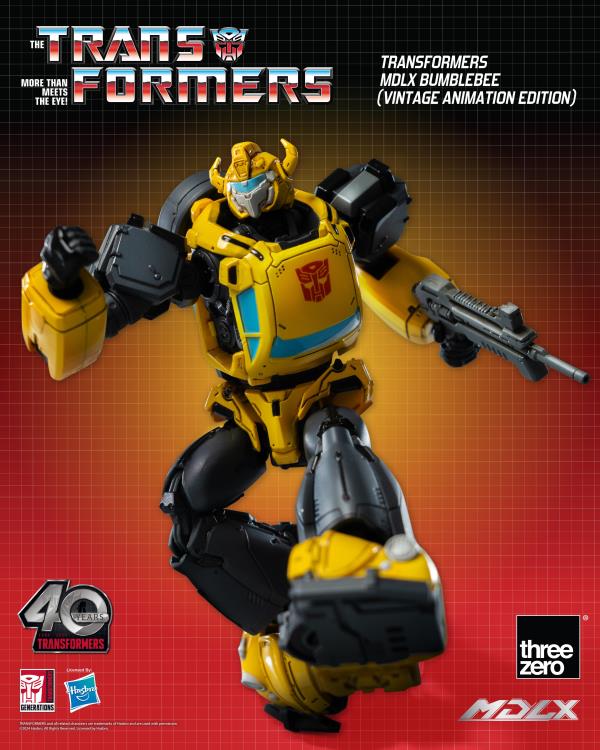 Transformers MDLX Articulated Figure Series Bumblebee (Vintage Animation) BBTS Exclusive Gallery Image 5
