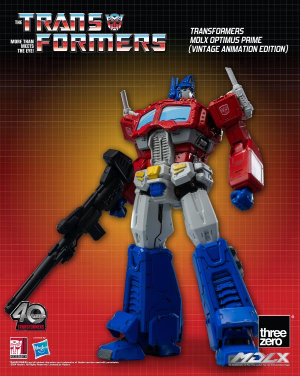 Transformers MDLX Articulated Figure Series Optimus Prime (Vintage Animation) BBTS Exclusive Gallery Image 4