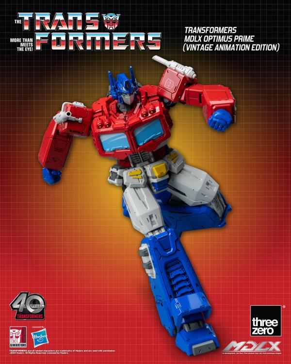 Transformers MDLX Articulated Figure Series Optimus Prime (Vintage Animation) BBTS Exclusive Gallery Image 6