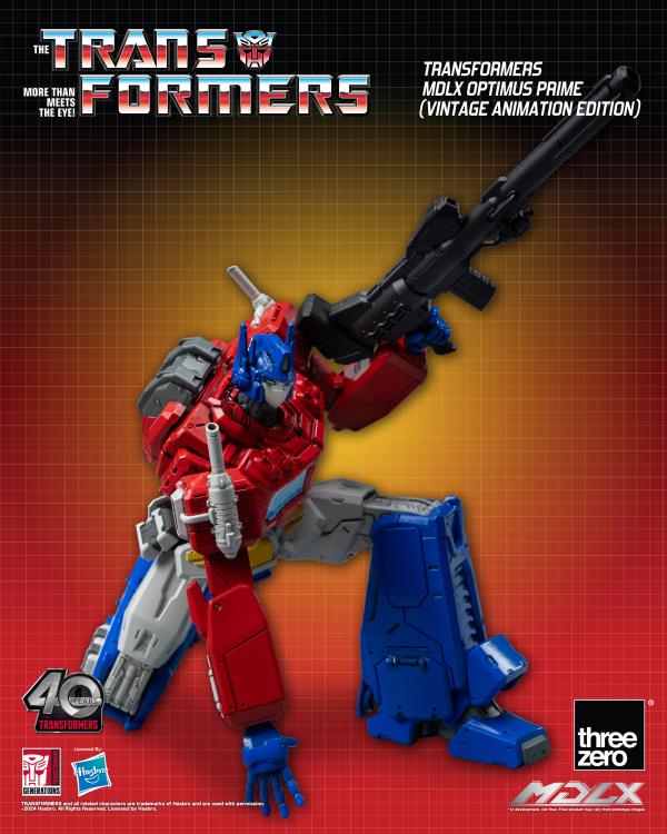 Transformers MDLX Articulated Figure Series Optimus Prime (Vintage Animation) BBTS Exclusive Gallery Image 10