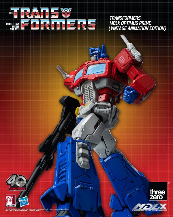 Transformers MDLX Articulated Figure Series Optimus Prime (Vintage Animation) BBTS Exclusive Gallery Image 8