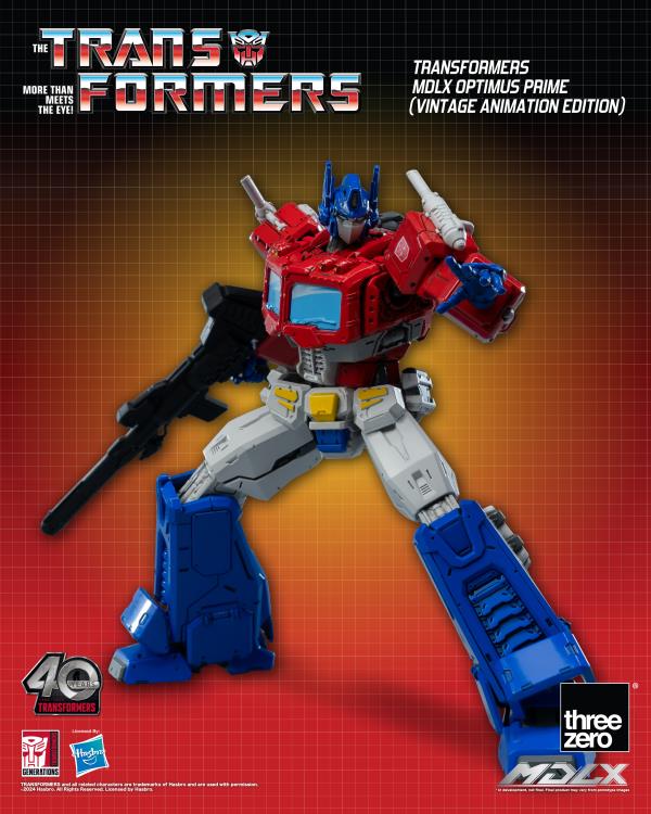Transformers MDLX Articulated Figure Series Optimus Prime (Vintage Animation) BBTS Exclusive Gallery Image 5